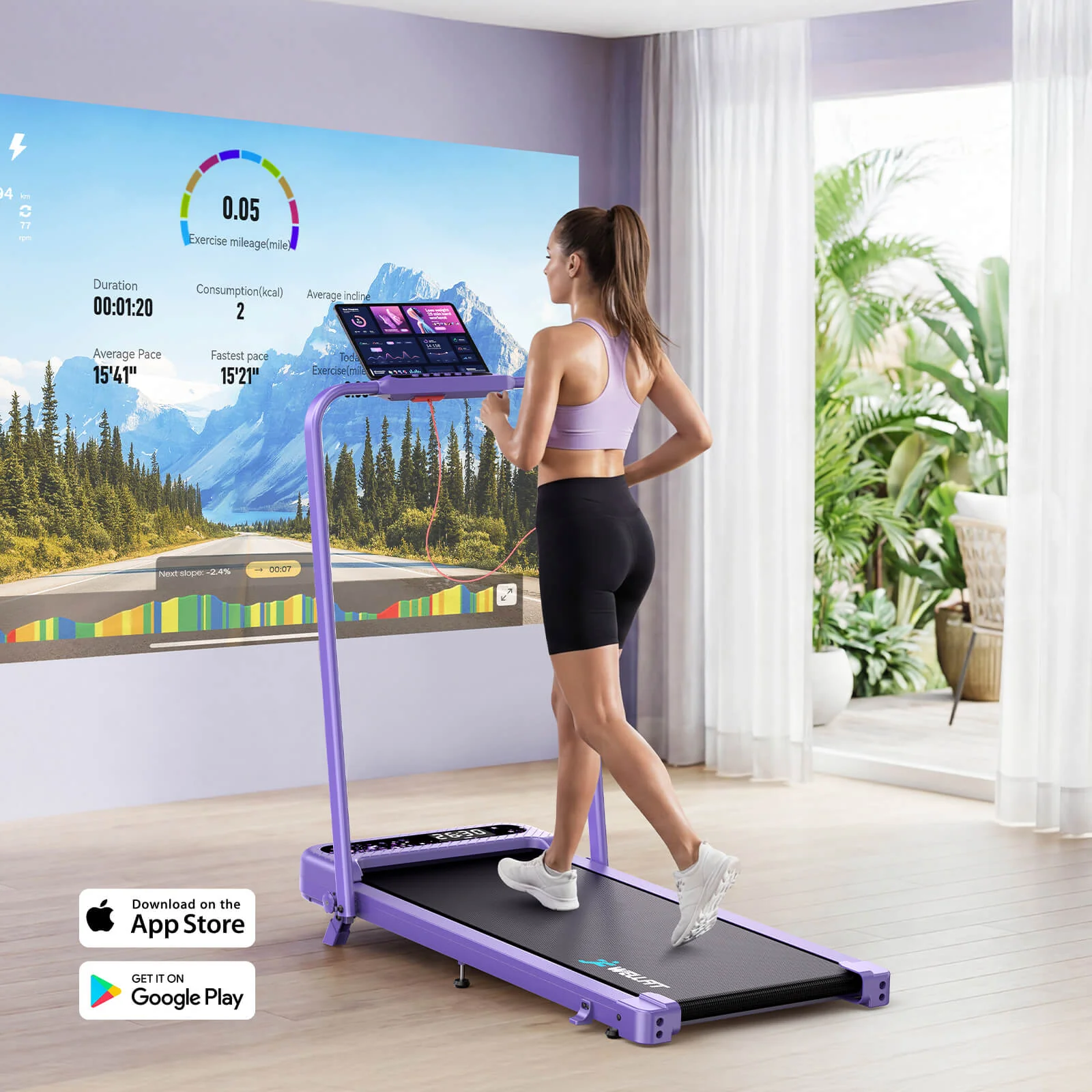 [Limited Gift Edition] Fold Flat Treadmill With Gift Package - Image 6